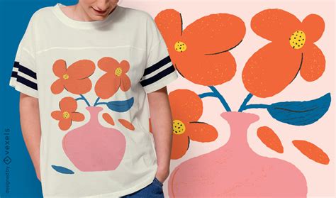 Diseños De Camisetas De Blooming Flowers And Más Merch