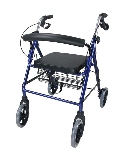 Obbomed Foldable Rollator With Lock Brakes Obbomed