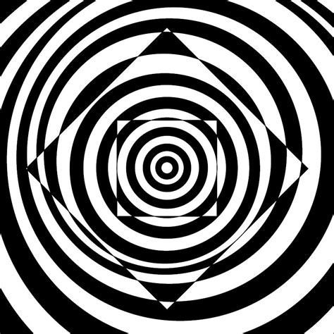 Now let me show you how i did it. Rounded Square Optical Illusion Digital Art by Slot Machine