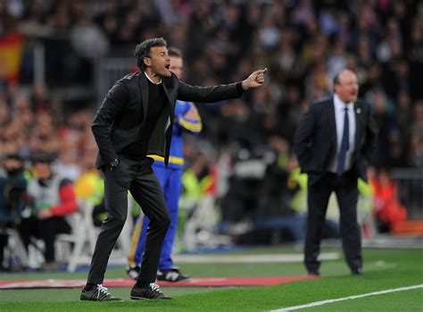 Luis enrique martínez garcía (spanish pronunciation: Luis Enrique in Real Madrid CF v FC Barcelona - La Liga ...
