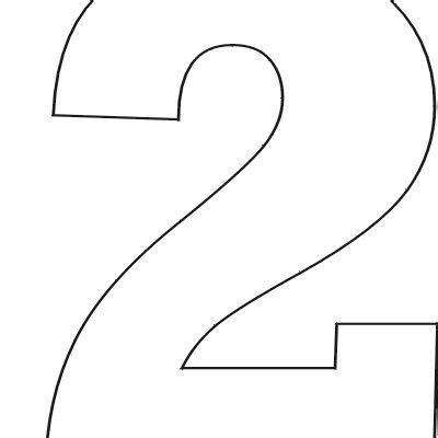 Free Printable 8 Inch Number Stencils - PRINTABLE TEMPLATES