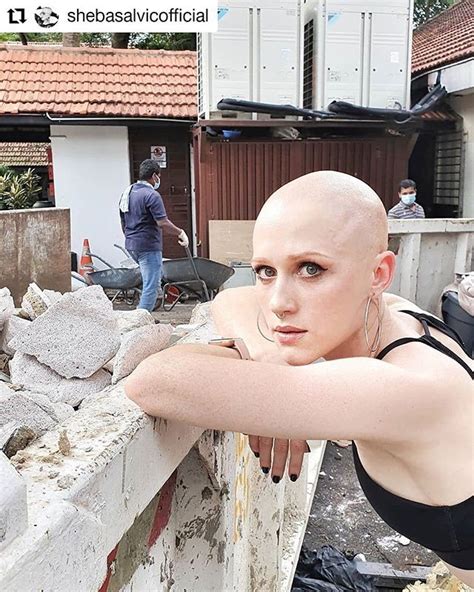 bald is better on women 💣 📷 🇷🇴 on instagram “ repost shebasalvicofficial love is a