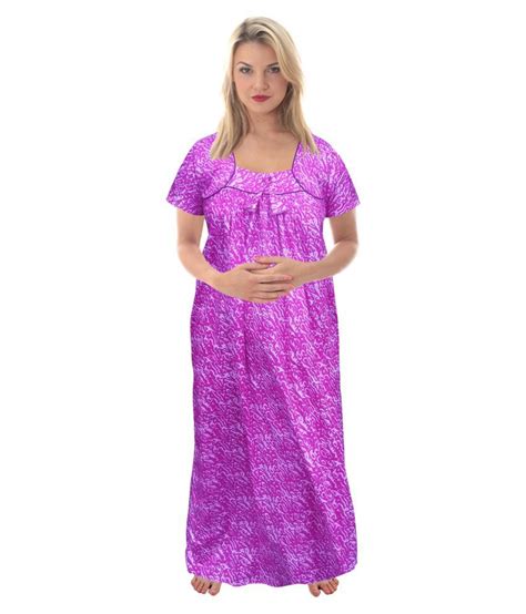 Buy Shalini Nighty Cotton Nighty And Night Gowns Multi Color Online At Best Prices In India