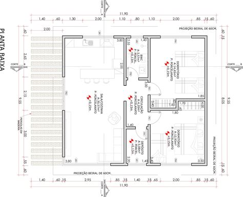 77 Imagenes Projetos De Casas Com Dois Quartos E Varanda Para