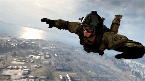Call Of Duty Warzone Jumping Out Of Plane Call Of Duty Warzone Picture
