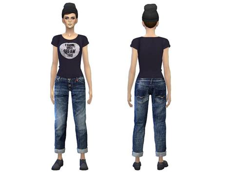 Cool Casual Boyfriend Outfit The Sims 4 Catalog