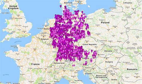 Germany Map Reveals Shocking Extent Of Thousands Of Locations Of Migrant Sex Attacks On Women