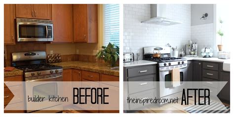 Once i had it priced out, and nancy approved, i bought it right away! Kitchen Cabinet Colors - Before & After - The Inspired Room