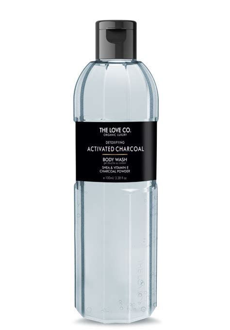 The Love Co Activated Charcoal Body Wash 100 Ml Jiomart