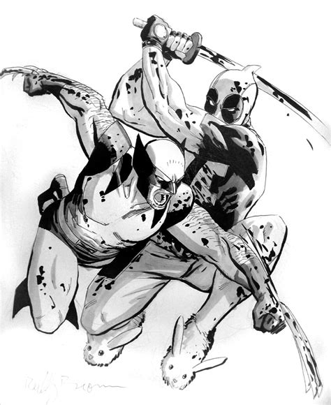 Deadpool Vs Wolverine By Reillybrown On Deviantart