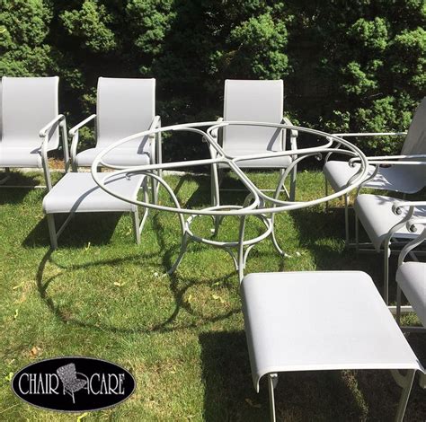 There's no time like the present to get creative with your outdoor seating. Outdoor Furniture Fabric Sling Replacement and Metal Frame ...