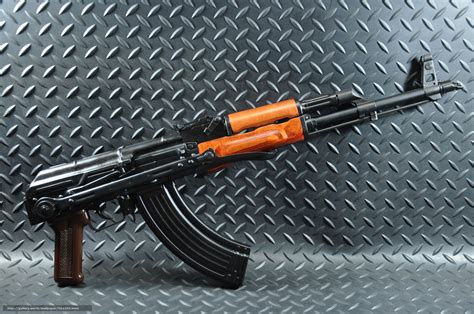 Download Wallpaper Kalashnikov Background Akms Automatic Free