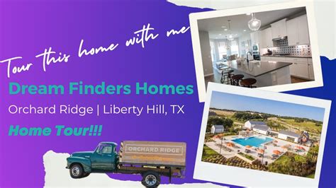 Dream Finders Home Tour In Liberty Hill Tx Youtube