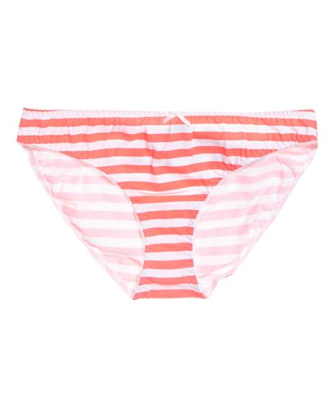 Womens Super Standard Briefs Triple Pack In Navy Coral Heart Superdry
