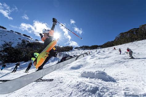 The 6th Annual Freebom Enjoys Perfect Bluebird Conditions In Mt Buller