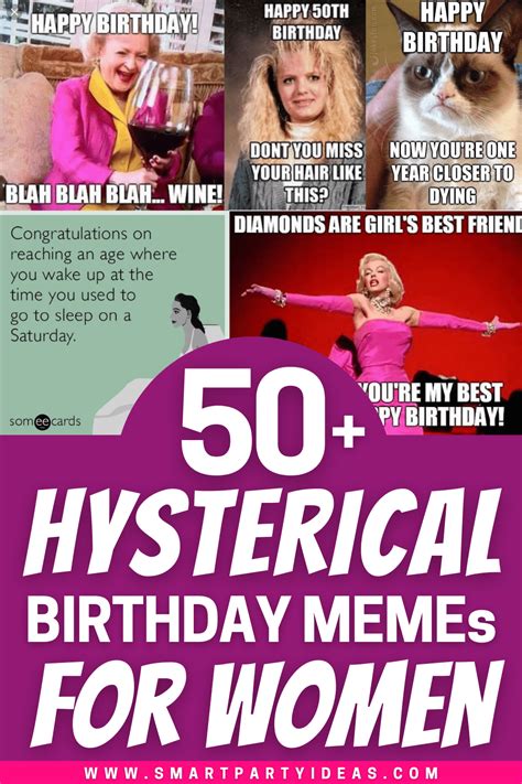50 Best Hysterically Funny Birthday Memes For Her Smart Party Ideas Birthday Memes For Her