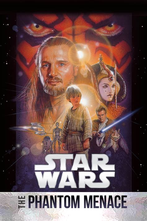 Star Wars Episode I The Phantom Menace Poster Caqwereader
