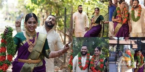 Leslie and his family were courteous and helpful. Sowbhagya Venkitesh ties the knot with Arjun Somashekharan ...