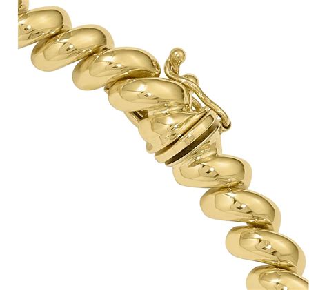 14k Gold 16 Polished San Marco Necklace