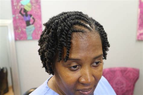 Hairstyle Ronnie Strand Twist Natural Hair Twist Styles For Short Hair