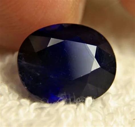 Neelam Stone Certified Natural Blue Sapphire Gemstone 4 Carat To 5