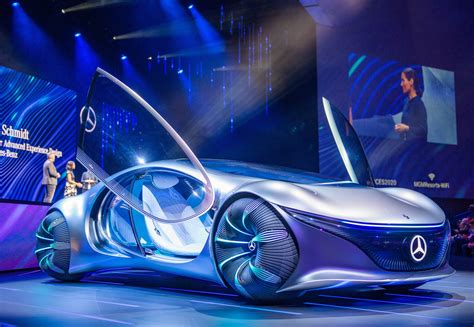 Watch Mercedes Benzs Avatar Inspired Concept Car Drive Without A