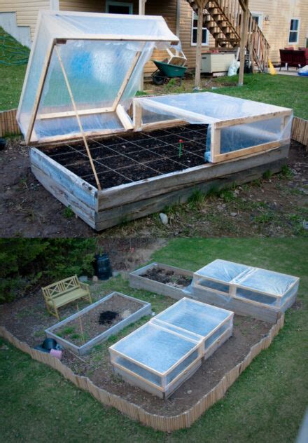 Raised Garden Bed With Greenhouse Top 13 Diy Plans And Ideas