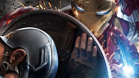 Captain America And Iron Man Wallpaper Captain America Vs Iron Man
