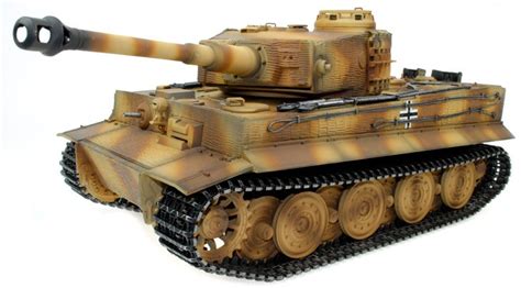 Taigen Advanced Metal Rc Remote Controlled Tank German Tiger Smoke