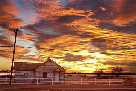 Country House Sunset Longmont Colorado Boulder County Photograph By