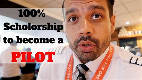 How To Get 100 Scholarship For Pilot Training 👨‍ ️ ️ Youtube