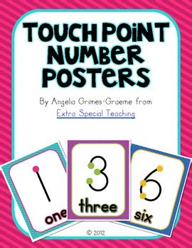Worksheets are touchmath kindergarten, , math touch points, touchmath second grade, to. Touch Point Number Posters by Angelia - Extra Special ...