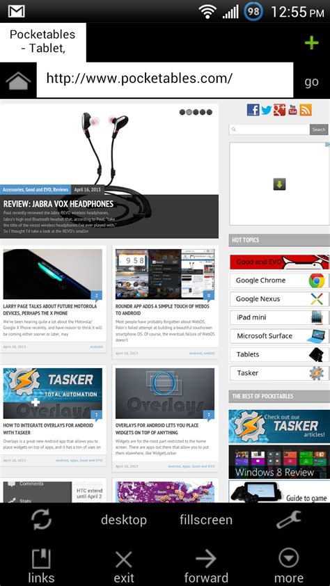 Naked Browser Brings Speed And Functionality Without Unneeded Permissions And Bloat Pocketables