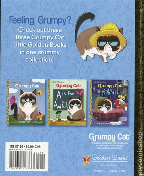 Grumpy Cat Little Golden Book Favorites Hc 2018 Golden Books 3 Books