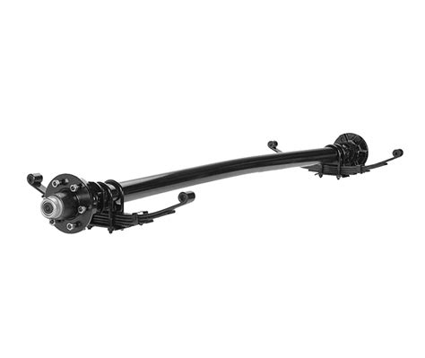 Trailer Leaf Spring Axle With Idler Hubs 2000 Lb To 12000 Lb For