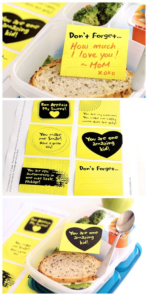 Lunchbox Love Notes Dabbles And Babbles