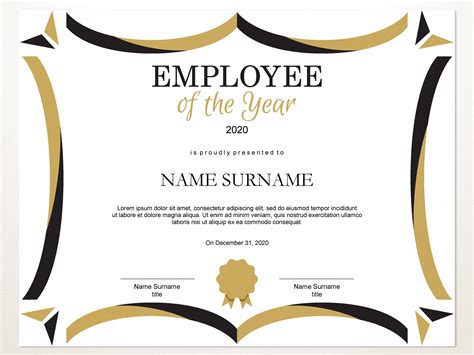 Make sure this fits by entering your model number. Employee of the YEAR Editable Template Editable Award ...