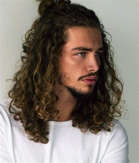 23 Man Bun Hairstyle Curly Hairstyle Catalog
