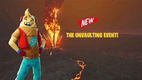 New Replay Nexusvolcano Event │ The Unvaulting 😲 Fortnite Battle