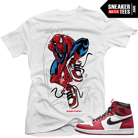 Jordan 1 Chicago Shirts To Match Amazing 1s White Sneaker Tees Shirt