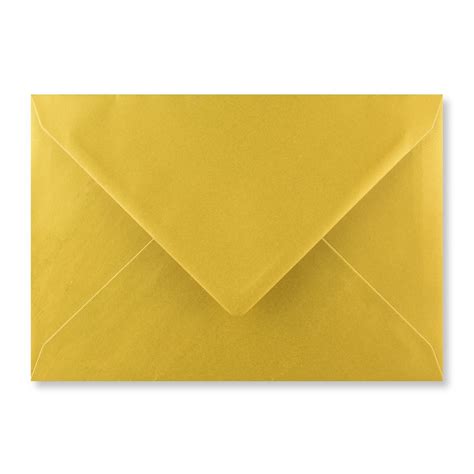 C5 Metallic Gold Envelopes