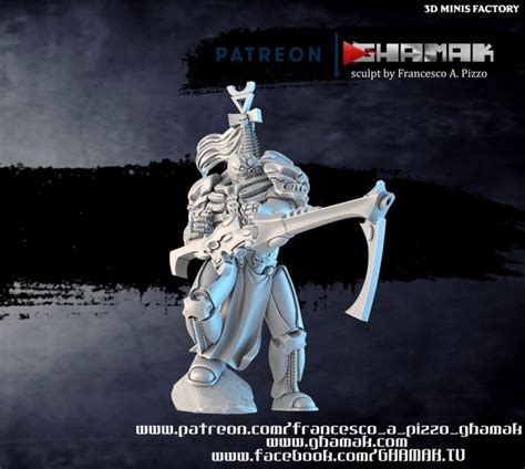 Grim Reaper Leader Aspect Warrior From Ghamak Eldars Infantry