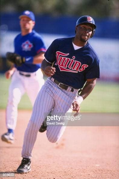 Torii Hunter Of The Minnesota Twins Runs The Bases During Their 3 1