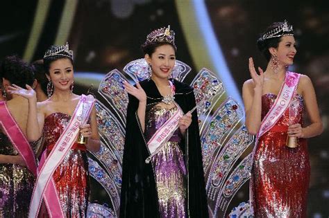The Voice Of A Seagull Wang Xin Was Crowned Miss Asia Pageant