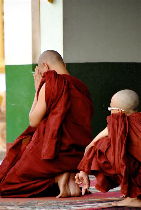 Praying Monks See Think Explore