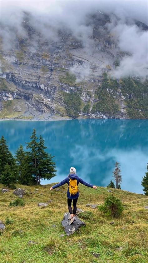 One Of The Best Hikes In Switzerland 🥾 The Oeschinen Lake Camping