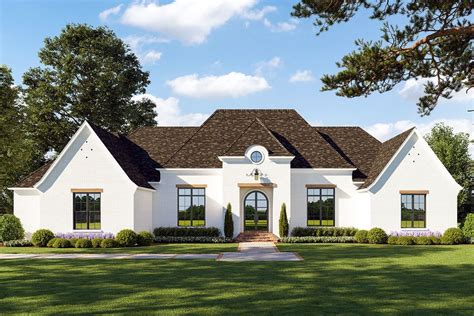 Best French Country House Plans One Story French Coun