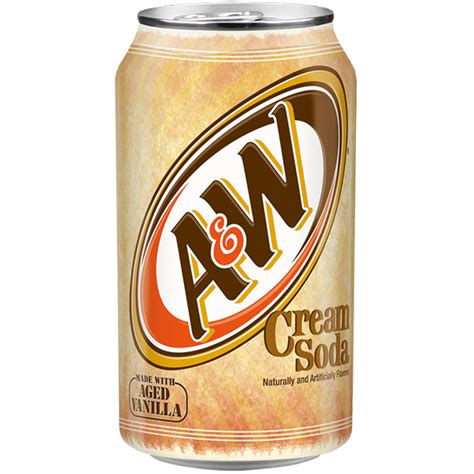 Aandw Root Beer Cream Soda Bevande Americane