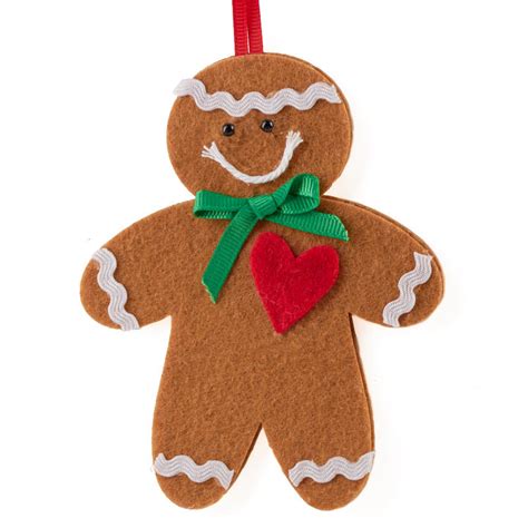 Felt Gingerbread Man Christmas Ornament Kit Activity Kits Kids