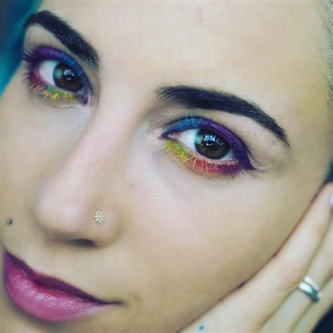 rainbow eyelashes are the latest eye opening makeup fad for summer beauty